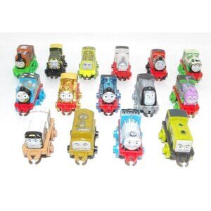 THOMAS & Friends tiny trains set of 15 approx 2" long each MATTEL 2014 #1
